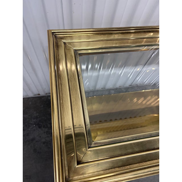 Neoclassical Style Brass Console Table by Mastercraft For Sale - Image 13 of 14