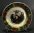 French Country 1830s Creil Et Montreau French Faience Polychrome Transfer Plate Country Girl For Sale - Image 3 of 14