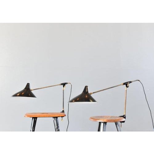 Articulated Table Lamps by Svend Aage Holm-Sørensen 1950s, Set of 2 For Sale - Image 12 of 12