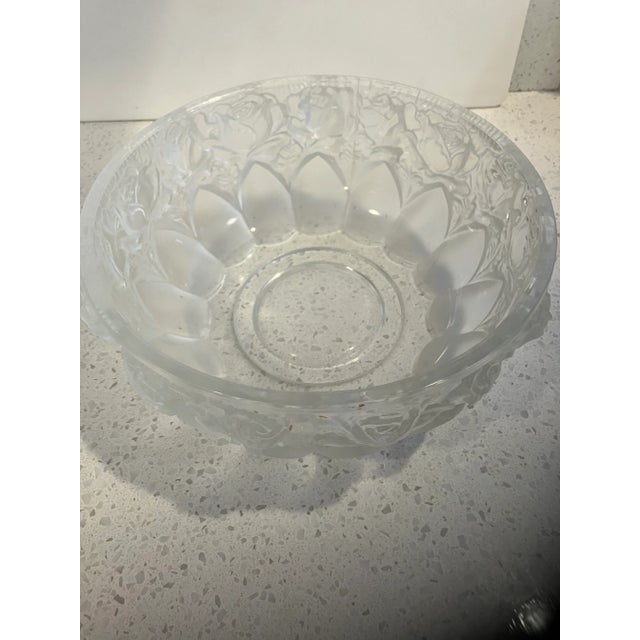 Early 20th Century Lalique Center Bowl For Sale - Image 4 of 12