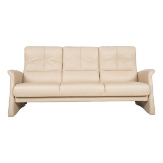 6001 Three-Seater Sofa in Leather from Himolla For Sale