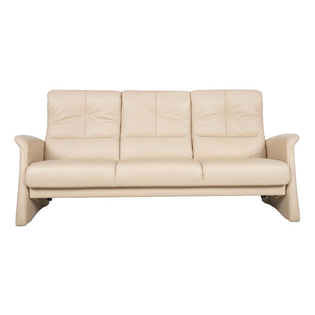 6001 Three-Seater Sofa in Leather from Himolla For Sale