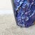 Paper Postmodern Black, Blue and Purple Paper Mache Vase For Sale - Image 7 of 9