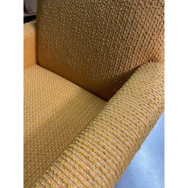 Yellow Mid-Century Lounge Chairs, 1960s, Set of 2 For Sale - Image 8 of 9