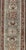 Antique Persian Heriz Runner in Wool with Geometric Medallions in gray Blue, light gray green and Brown. Keivan Woven...
