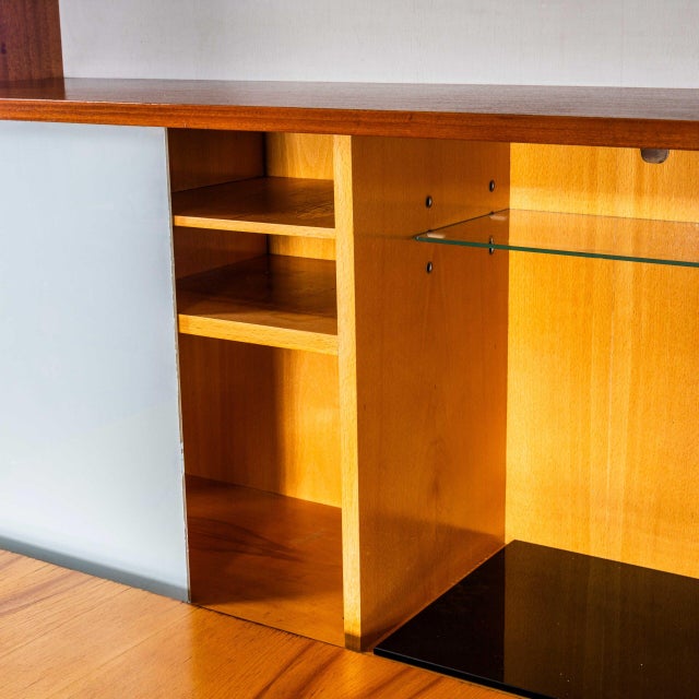 : 1960’s mid-century cupboard with eight off white drawers. Produced by drevotvar in the czech republic. Czech design will...