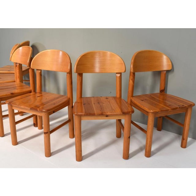 Pinewood Dining Chairs by Rainer Daumiller for Effezeta / Hirtshals, 1970, Set of 6 For Sale - Image 13 of 18