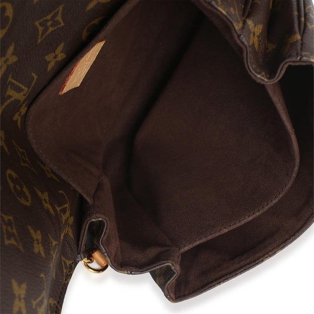 Brown Monogram Canvas Pochette Metis For Sale - Image 8 of 8