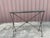 Pair of French Maison Bagues Neoclassical Style Wrought Iron Console Tables For Sale - Image 9 of 11