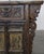 Carved Elm Dual-Drawer Cabinet For Sale - Image 4 of 13