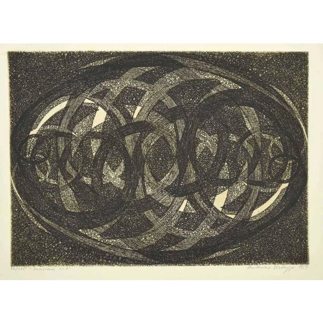 Antonino Virduzzo - Composition - Original Lithograph - 1959 For Sale