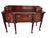 1980s Henredon Flame Mahogany Sideboard Buffet Credenza Hepplewhite Paw foot Huntboard For Sale - Image 15 of 17
