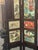 18th Century Chinese Four Panel Chinese Fireplace Screen. Beautiful condition especially considering the age. Hand painted...