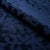 SAMPLE - Schumacher Modern Dance Velvet Fabric In Midnight Blue For Sale