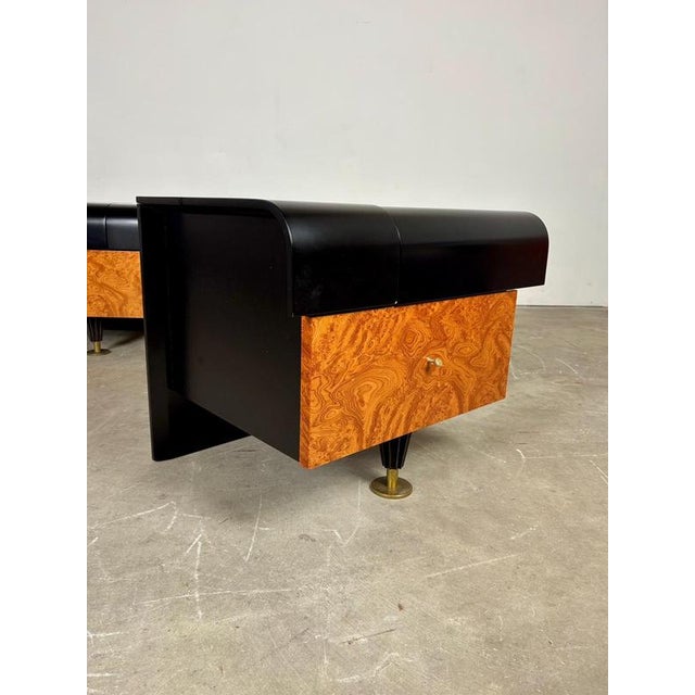Nightstands by Pierre Cardin, 1970s, Set of 2 For Sale - Image 3 of 16