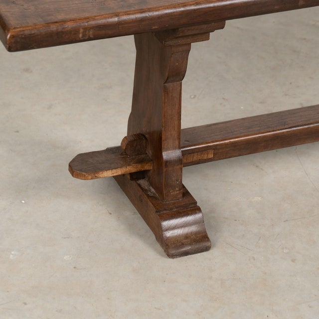 Early 20th Century French Chestnut Bench For Sale - Image 14 of 16