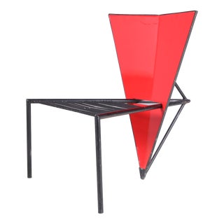 Vintage Dutch Side Chair, 1980s For Sale