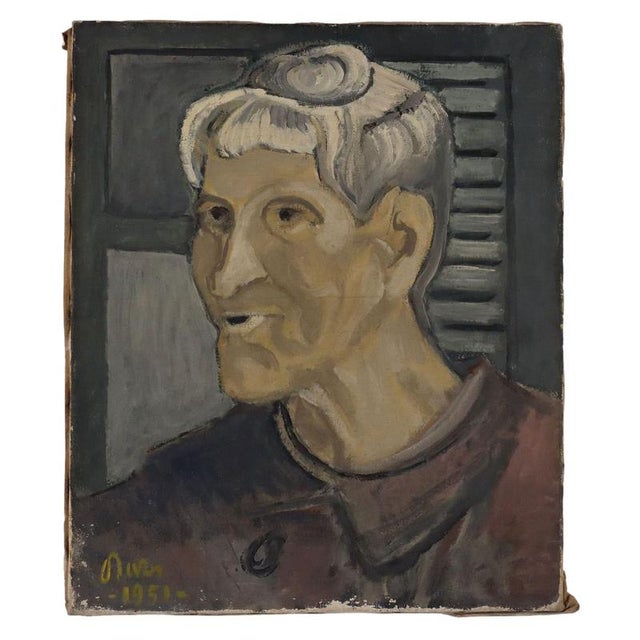 Orazi, Portrait, Oil on Canvas For Sale - Image 9 of 9