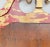 Vintage Regency Style Red Parcel Gilt Chippendale Wall Mirror - Newly Painted For Sale - Image 10 of 11