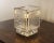 Design table lamp in clear murano glass, handmade made in italy lamp dimensions: w 13 cm x h 17 cm (w 5.1" x h 6.6")...