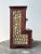Maroon Antique Folk Art Coquillage Tabletop Cabinet, Circa Early 20th Century For Sale - Image 8 of 17