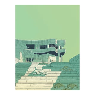 Getty, Limited Edition Print on Entrada Rag by Marz Jr. For Sale