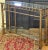 Hollywood Regency 1960s Vintage Metal Faux Bamboo and Glass Console Sofa Table For Sale - Image 3 of 8