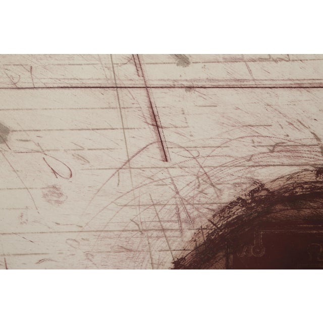 Contemporary Karl Fred Dahmen, Growth/ a Warm Letter, Etching For Sale - Image 3 of 6