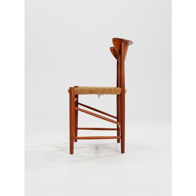 Model 316 Dining Chairs by Peter White & Orla Moelgard-Nielsen for Søborg Møbelfabrik, 1958, Set of 6 For Sale - Image 6 of 18