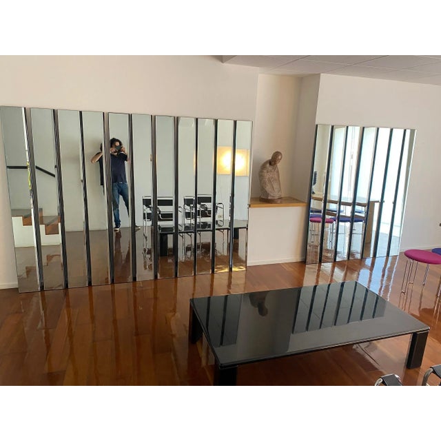 Gavina Italian Otero Mirror from Studio Simon Gavina, 1980s For Sale - Image 4 of 6