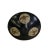 Chinese Ware Brown Black Glaze Graphic Ceramic Bowl Cup Display For Sale In San Francisco - Image 6 of 7