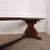 1920s Italian Walnut Trestle Table, 1920s For Sale - Image 5 of 9