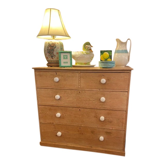 Early French Pine Dresser For Sale