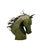 This handcrafted paper mache sculpture features a large statue bust of a horse head, capturing the beauty and strength of...