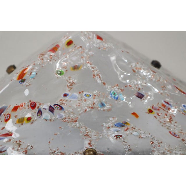Murano Glass Pyramid Wall Light, 1970s For Sale - Image 14 of 15