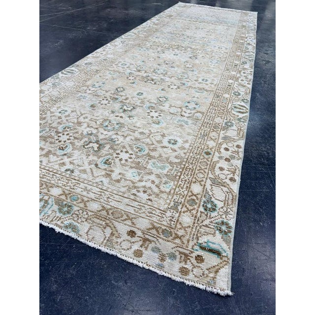 Turkish Vintage Rug 3' x 9'7" For Sale In Houston - Image 6 of 7
