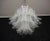 Italian Murano Three-Tier 48 Transparent Felci Glass Chandelier For Sale - Image 11 of 11