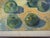 Wood Early 20th Century Impressionist Green Apple Still Life Painting For Sale - Image 7 of 8