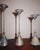 Metal Set of Three Bronze Candlesticks by Christian De Beaumont, France, 1980s For Sale - Image 7 of 8