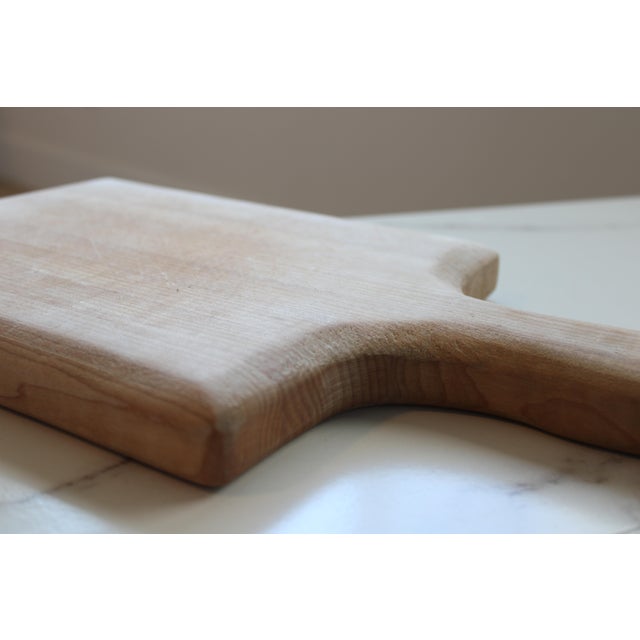 Stacked Vintage Farmhouse Bread Boards/Raw Dry Finish For Sale - Image 4 of 8