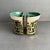 1950s Vintage Miramar California Pottery Planters Wall Pockets Green Gold Mid Century Modern For Sale - Image 5 of 12