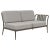 Ribbons Bronze Double Left Sofa by Mowee For Sale - Image 6 of 6