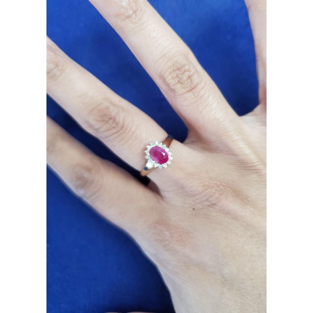 ♥ Product Summary ♥ Main Stone: Ruby & Diamond Approx. Total Carat Weight: 1.12cttw Ruby Carat Weight: 1.00ct Diamond...