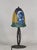 1920s French Art Deco Enamelled Table Lamp by Les Etablissements Leune - 1920s France For Sale - Image 5 of 15