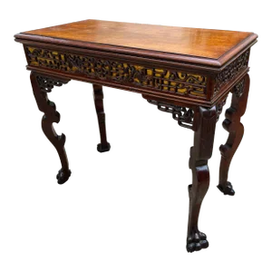 Late 19th Century French Aesthetic Console Table