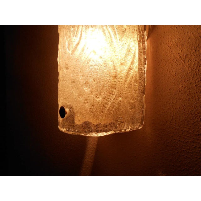 1950s Large Wall Light from Venini, 1950s For Sale - Image 5 of 7