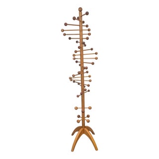 Scandinavian Modern Atomic Coat Stand, Style of Nanna Ditzel, Denmark, 1970s For Sale