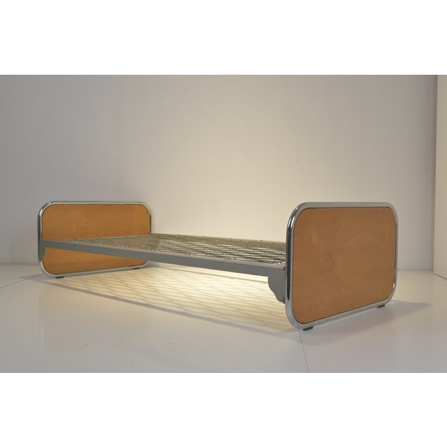 Steel Tube Bed by Alfred Roth for Embru, Switzerland, 1927 For Sale - Image 15 of 17