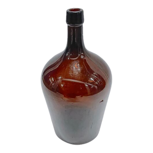 Antique Brown Glass Bottle