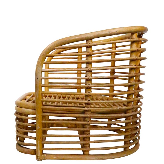 Mid 20th Century Bamboo Chair For Sale - Image 13 of 16